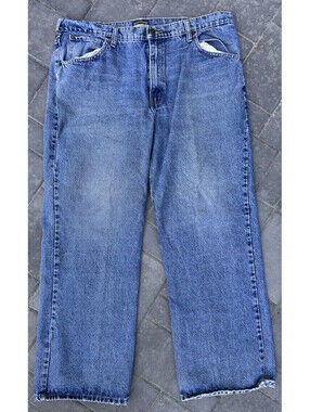 Steve And Barry’s Red Star Denim Blue Jeans 38X30 Classic Fit Medium Wash Jeans